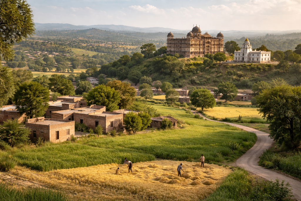 Kallar Syedan mountain view